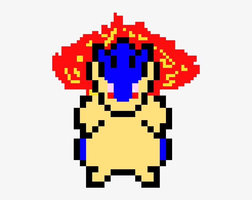 Typhlosion - Cartoon, transparent png