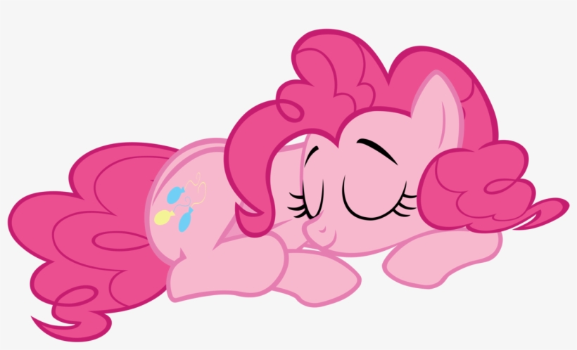 Pinkie Pie Sleeping - Pinkie Pie Sleeping Png, transparent png