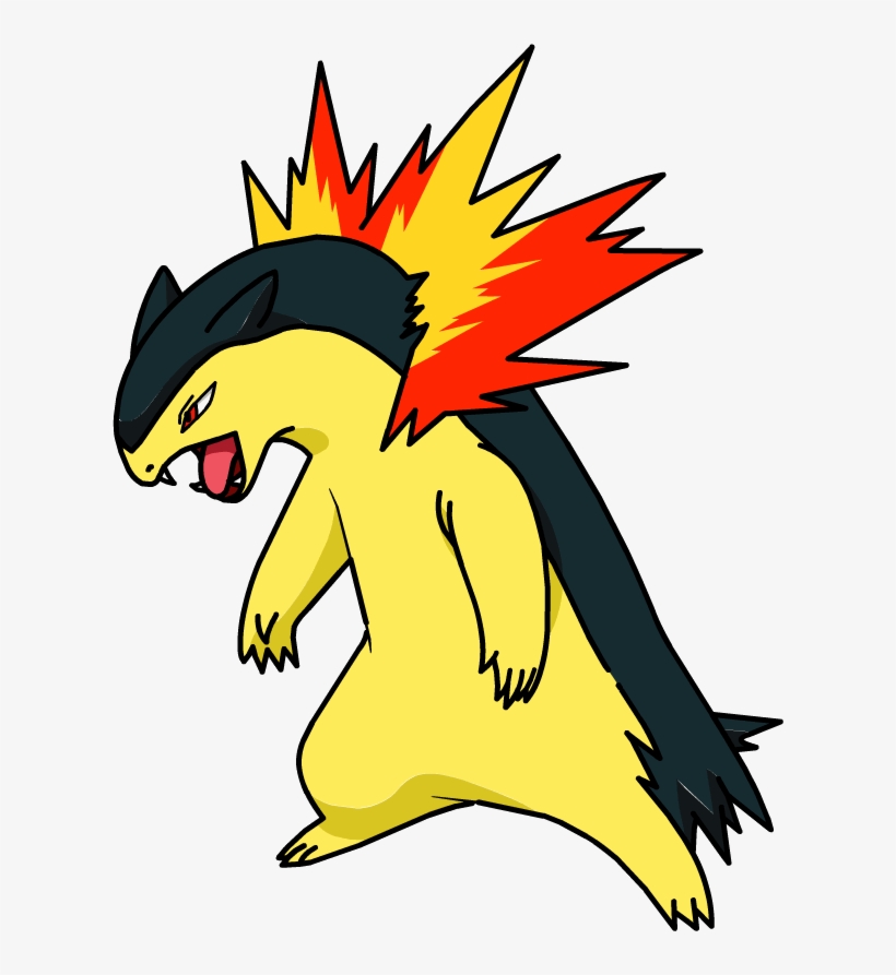 157typhlosion Os Anime - Typhlosion Pokemon, transparent png