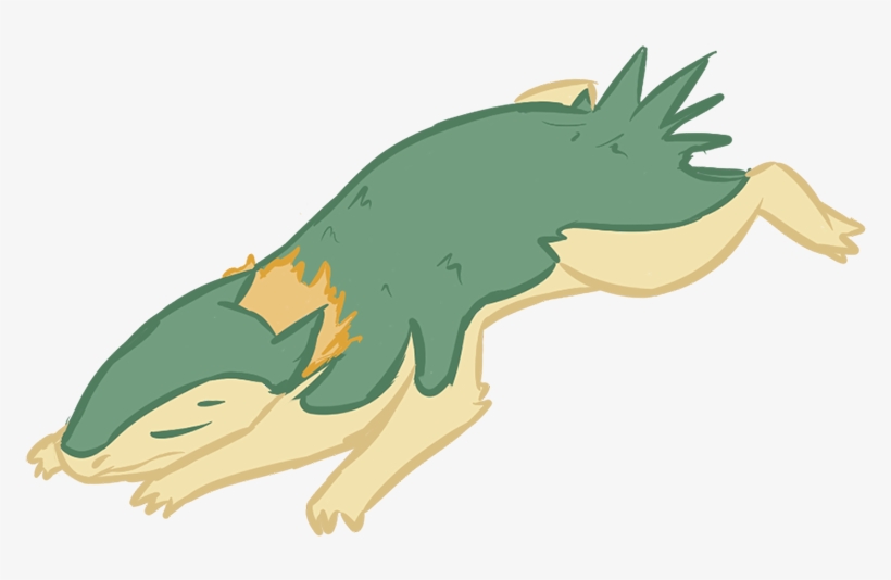 Sleepy Mutie Typhlosion - Illustration, transparent png