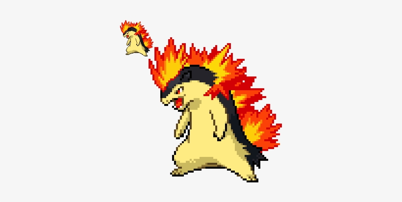 Typhlosion Mega Evolution Vgbm's Tsf Rt - Pokemon, transparent png