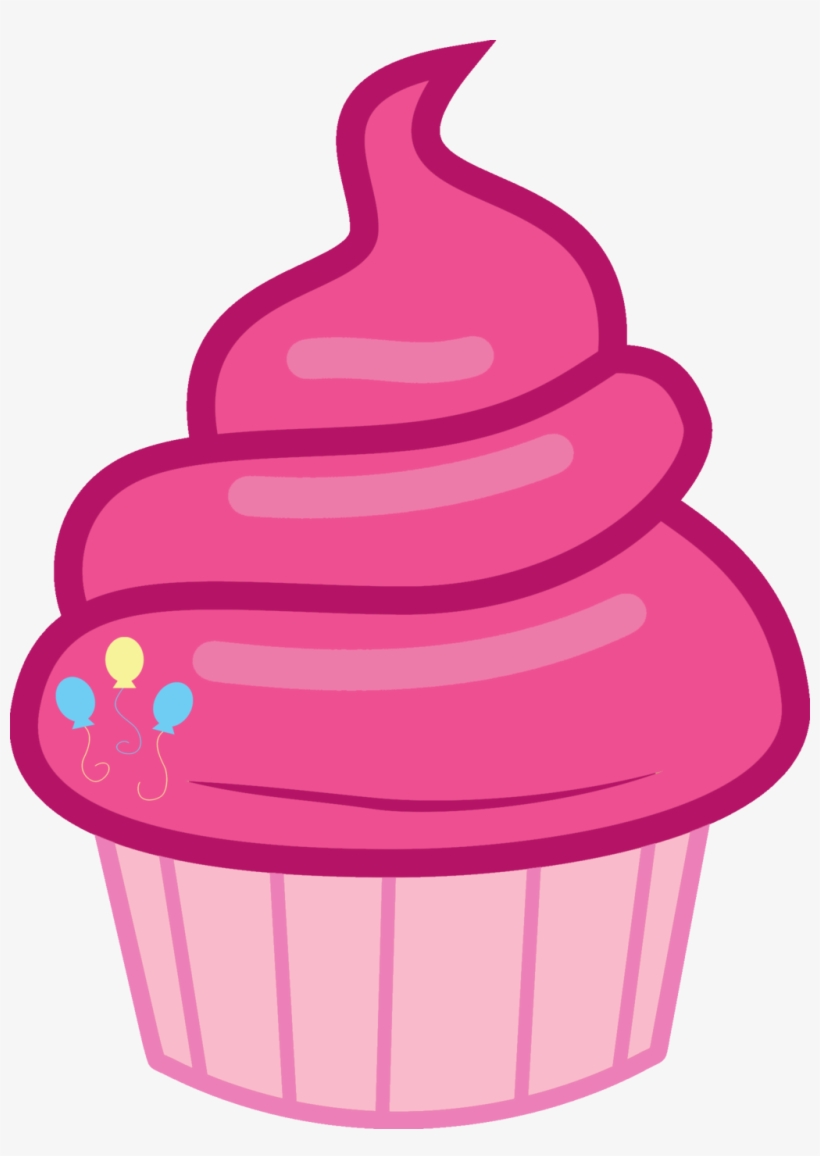 Pinkie Pie Cupcake By Magicdog - Mlp Cupcake Twilight, transparent png