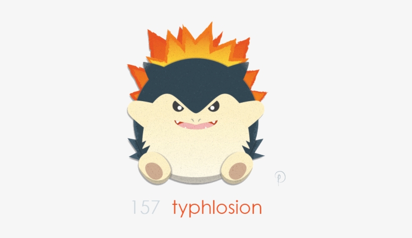 Typhlosion - Cartoon, transparent png