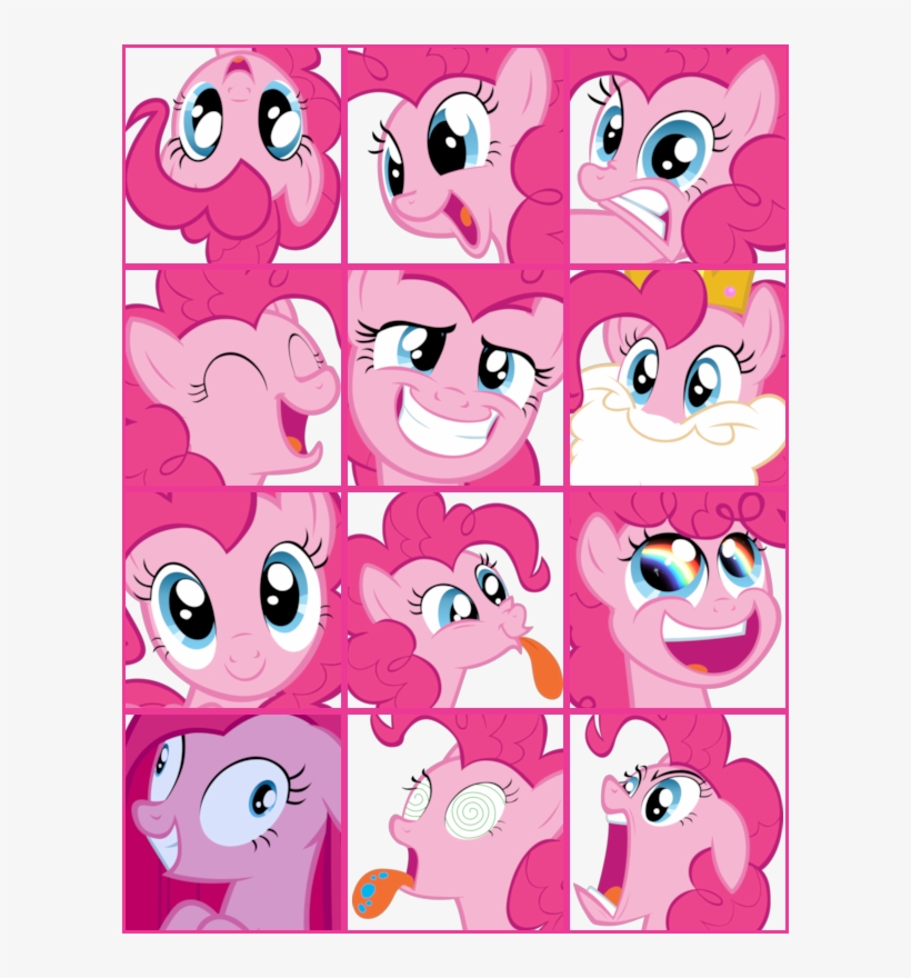 31 Images About My Little Pony On We Heart It - My Little Pony Pinkie Pies Face, transparent png