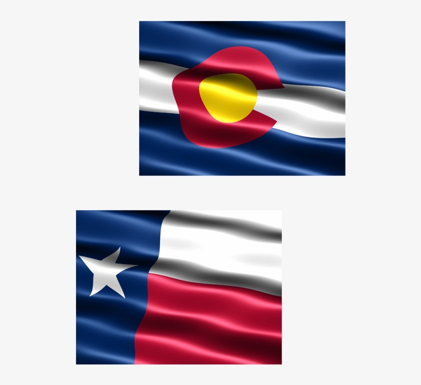 Tiago Title Serving In Texas And Colorado - Flag, transparent png