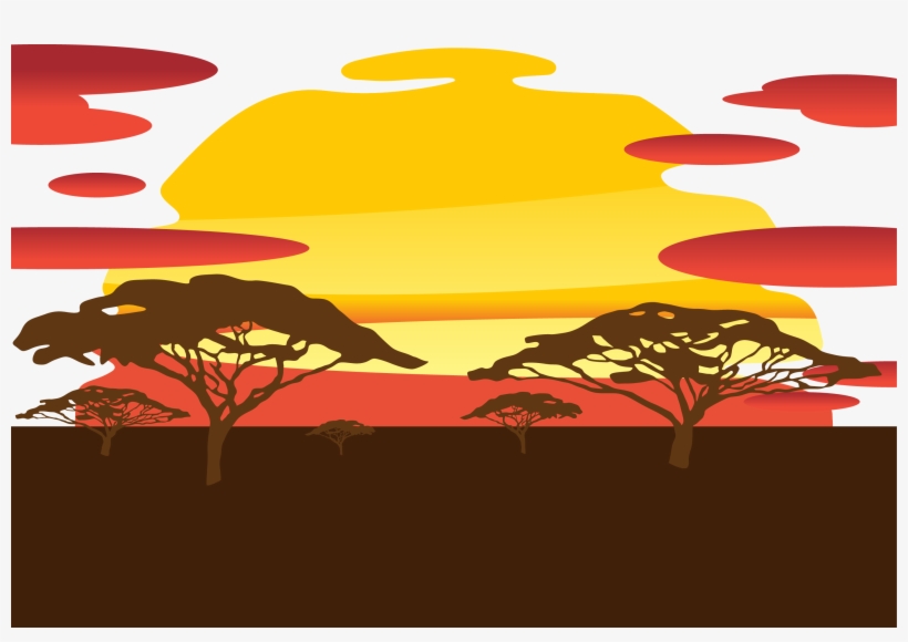 Sunset Silhouette Sky - Peter Halket Im Mashonalande, transparent png