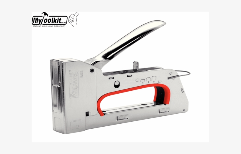 Rapid Pro R353e Staple Gun Finewire - Rapid R353 Pro All Steel Tacker (53 Staples 6-14mm), transparent png