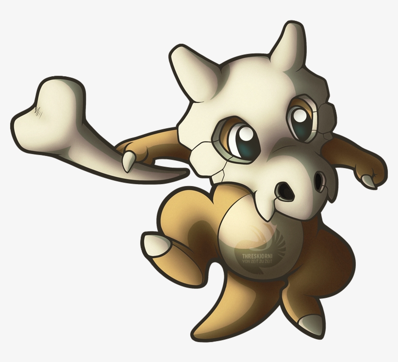 Go, Cubone - Cartoon, transparent png