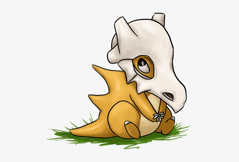 Cubone S Flower By Cocoaferret-d39bwvd - Clip Art, transparent png