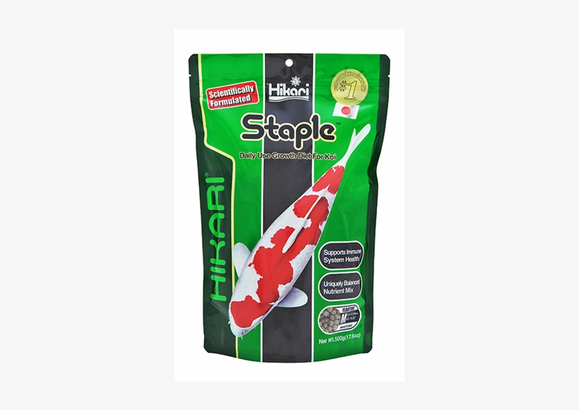 Hikari Staple - Hikari Staple Pellets Pond Fish Food Large Pellet, transparent png