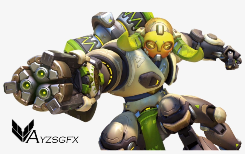 Orisa Transparent Svg Freeuse Stock - Overwatch Tank, transparent png