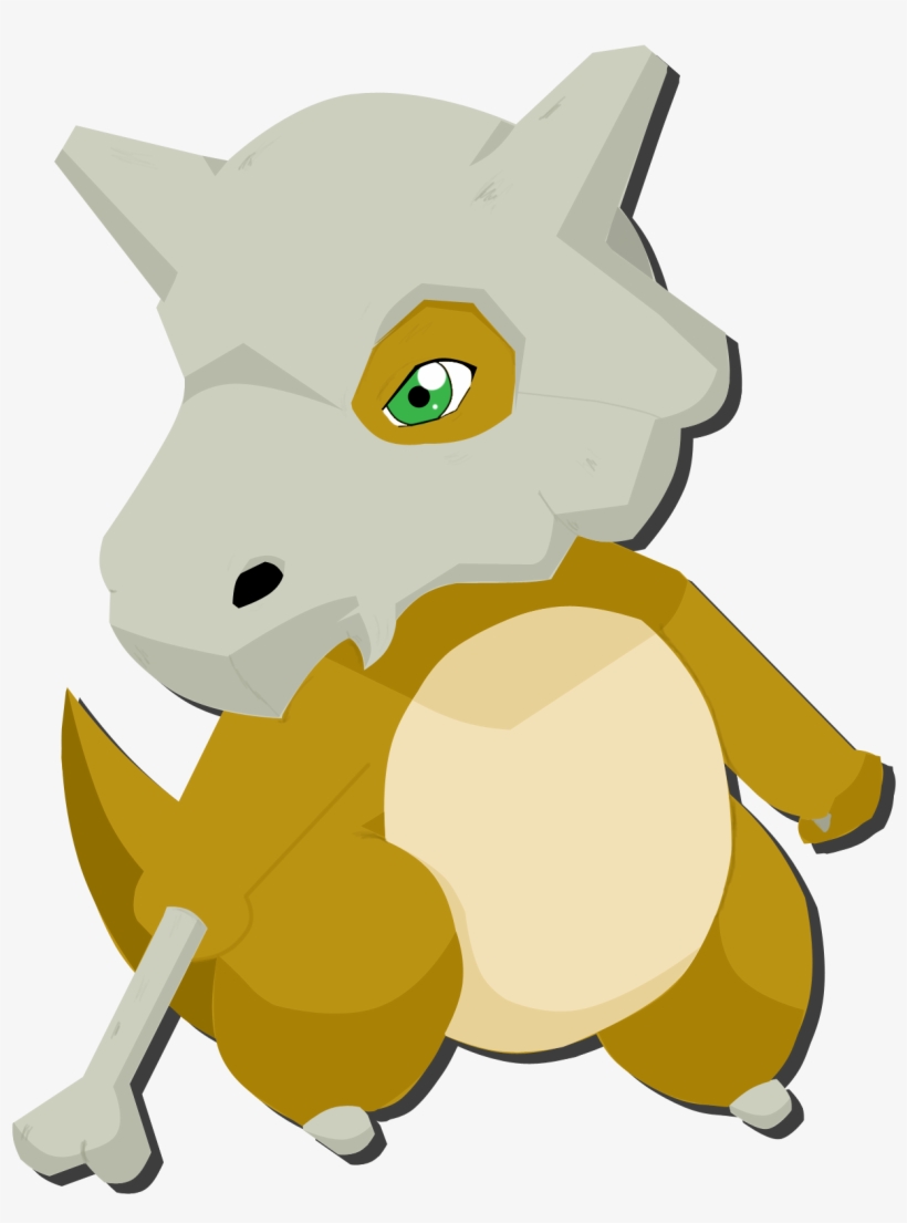 My Attempt At A Cubone - Cartoon, transparent png