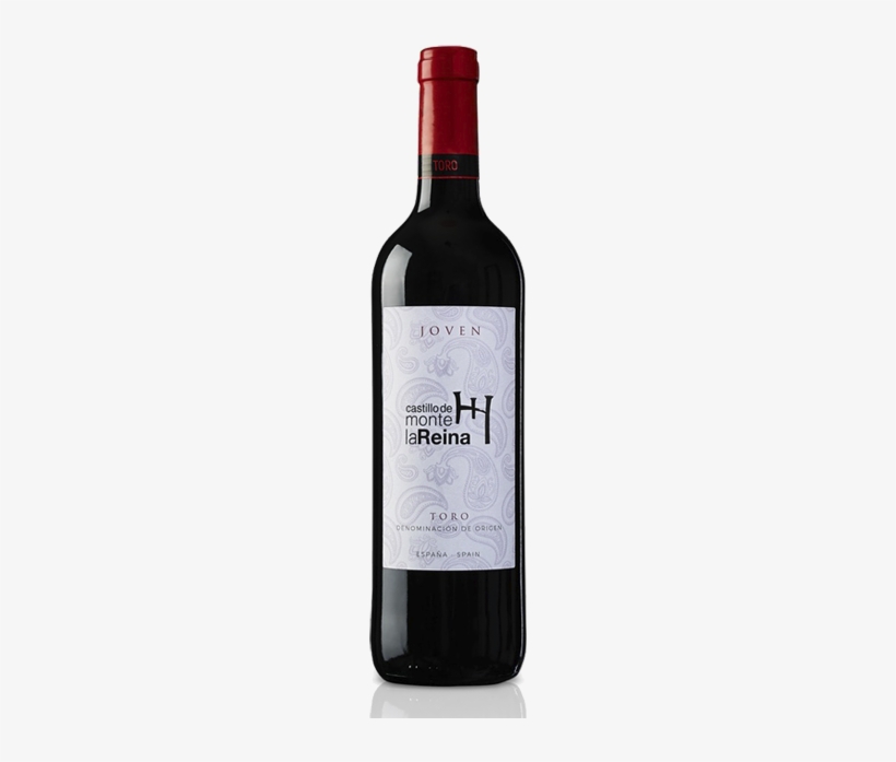 Castillo Monte La Reina Joven Copia - Wine Bottle, transparent png