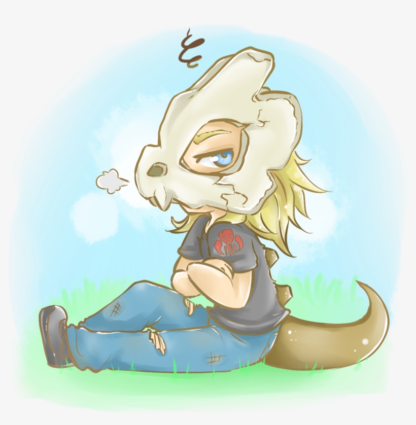 Picture Of Cubone Boyfriend - Cartoon, transparent png