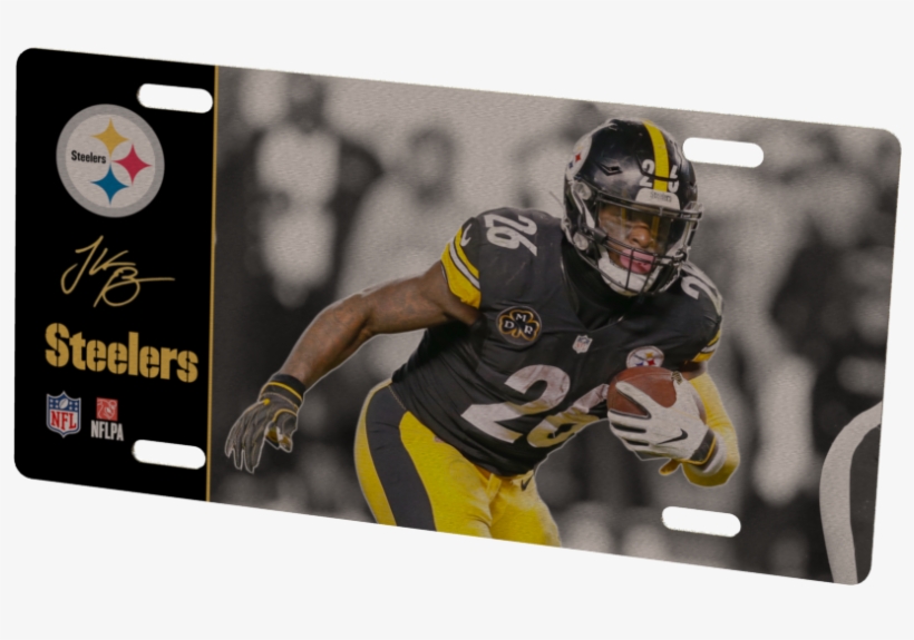 Pittsburgh Steelers Le'veon Bell Metal Photo - Pittsburgh Steelers, transparent png