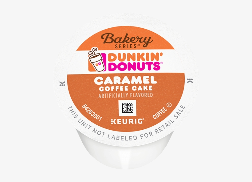 Bakery Series® Caramel Coffee Cake Flavored K-cup® - Dunkin Donuts Caramel Coffee Cake Keurig K-cups (16, transparent png