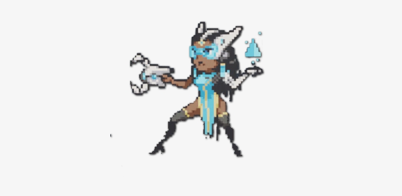 Overwatch Pixel Art, transparent png