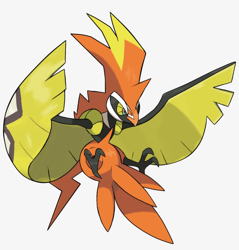 Tapu Koko New Form , - Tapu Koko Bird Form, transparent png
