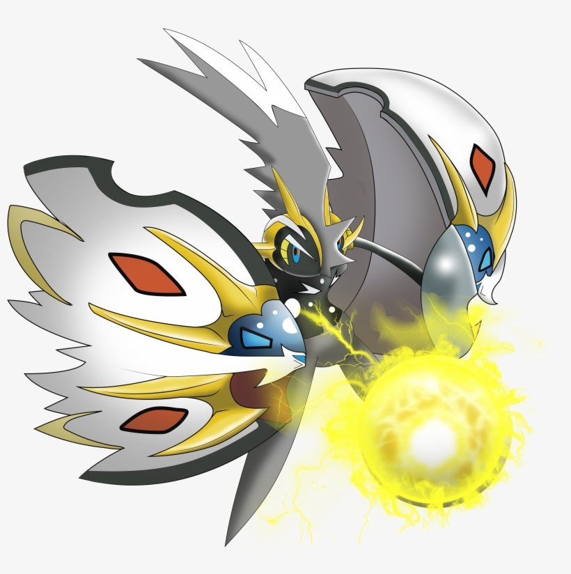 Com/art/tapu Leo Tapu Koko Solgaleo Fusion 653174176 - Solgaleo And Tapu Koko, transparent png