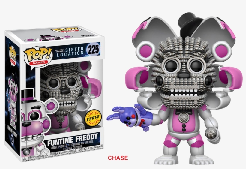 Pop Figure Five Nights At Freddy's Sister Location - Funko Pop Funtime Freddy, transparent png