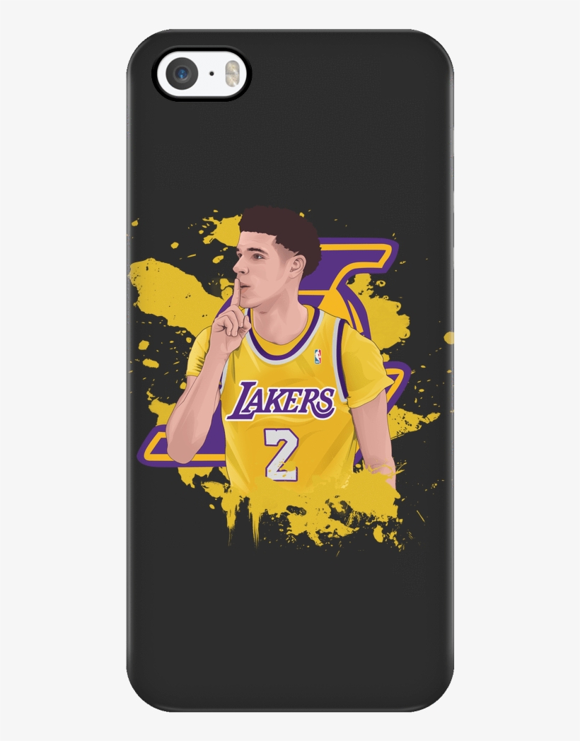 Iphone 5/5s Lonzo Ball Phone Case - Lonzo Ball Iphone 6 Plus Case, transparent png