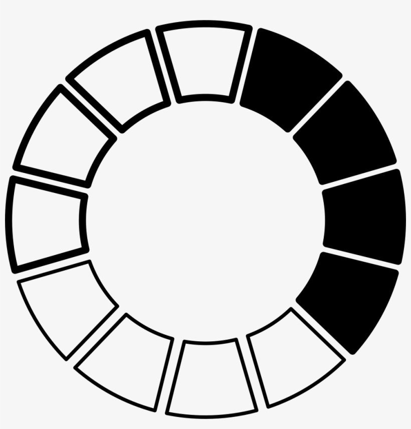 Color Wheel Black And White Comments - Colores Blanco Y Negro, transparent png