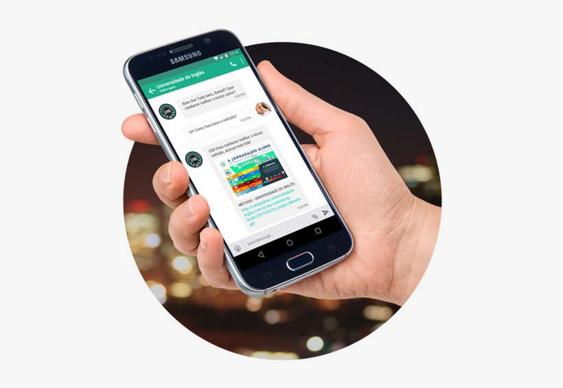 Tem Alguma Dúvida Entre Em Contato Agora Com Nossa - Celular Con Whatsapp Png, transparent png