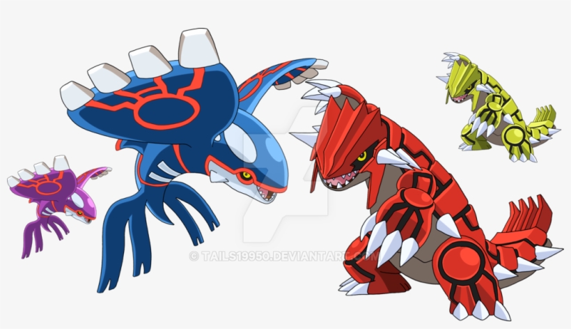 Groudon Transparent Kyogre Png Black And White Stock - Groudon Und Kyogre Png, transparent png