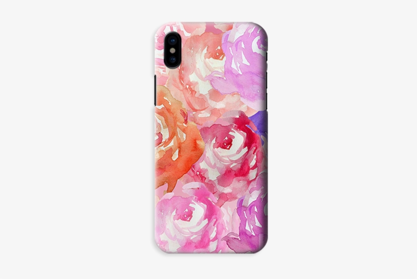 Funda Para Celular Watercolor Flowers (painting) - Best Background For Calligraphy, transparent png
