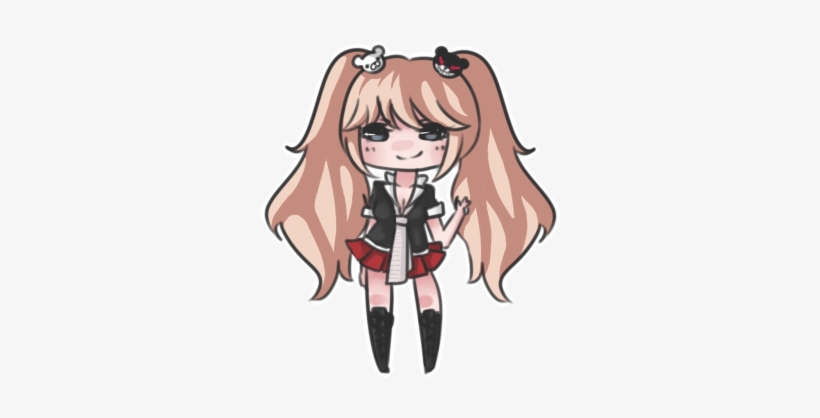 Junko Enoshima By Pinkbunnii-d6c6ukk - Chibi Junko Enoshima Png, transparent png