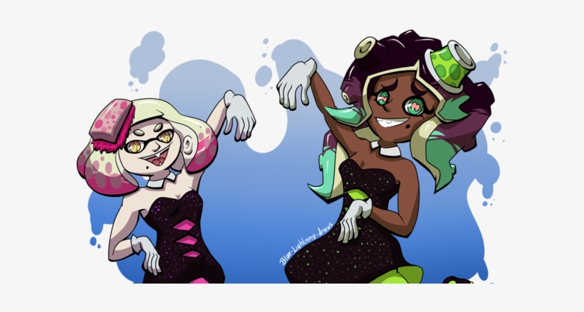 Blue Lightning Draws - Splatoon Off The Hook, transparent png