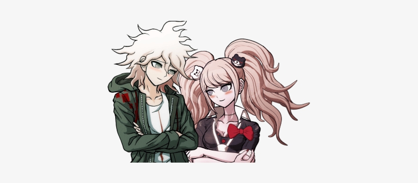 Ships With Junko - Nagito Komaeda And Junko, transparent png