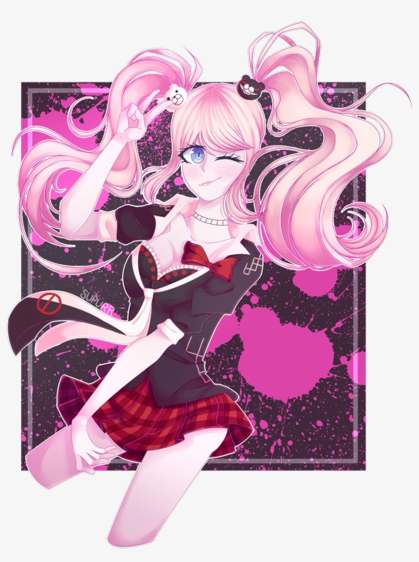 #junkoenoshima #enoshimajunko #danganronpa #cutiesaturday - Danganronpa, transparent png