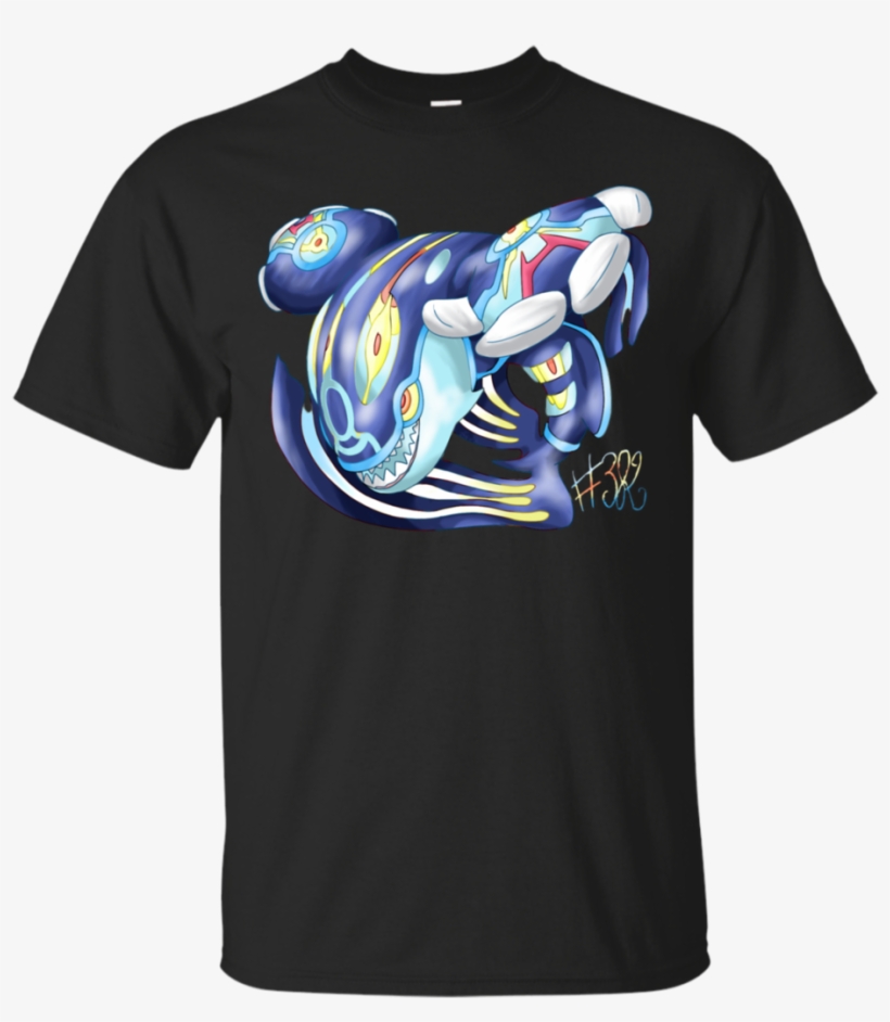 Primal Kyogre Pokemon T Shirt & Hoodie - T-shirt, transparent png
