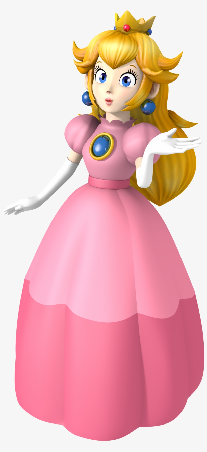 N64 Peach Vinfreild - Princess Peach Mario Party 3, transparent png