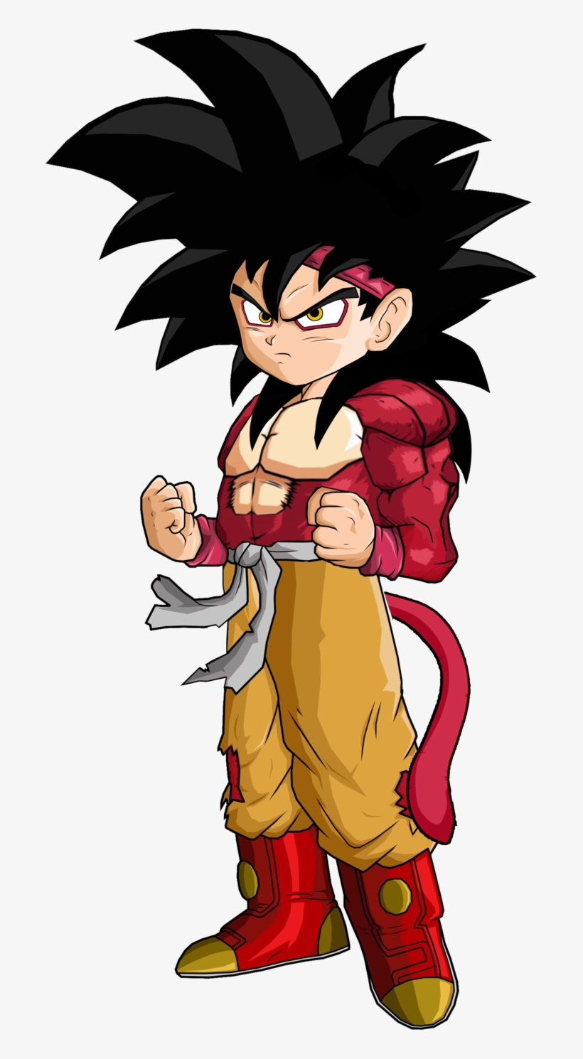 Goku Clipart Ssj4 - Goku Jr Ssj4, transparent png
