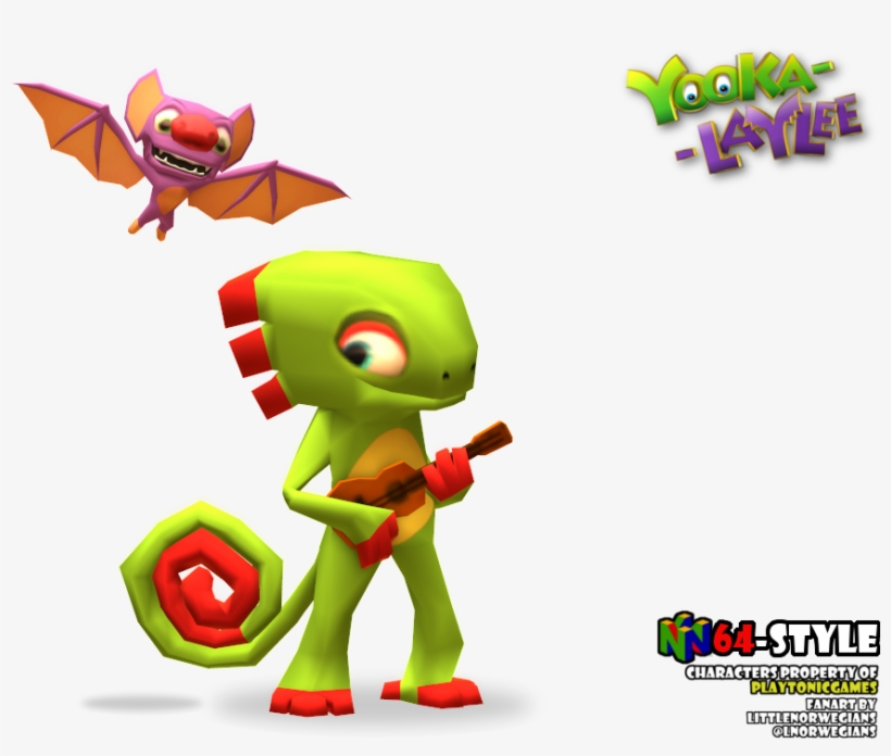 Style Characters Propertyof Playtonicgames Anart By - Yooka Laylee 64 Bit Version, transparent png