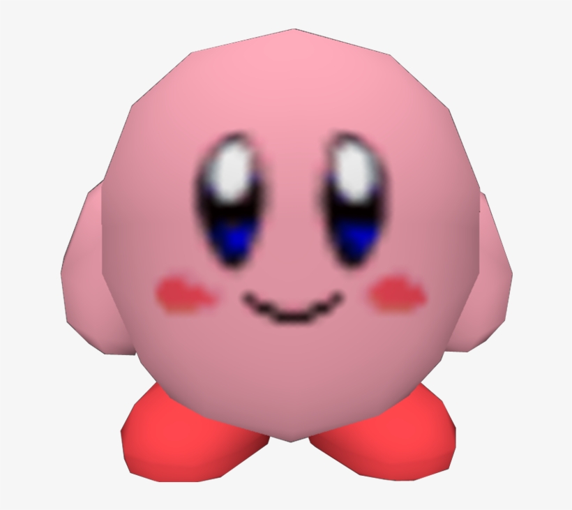 178kib, 750x650, Kirby - Kirby 64 Kirby Model, transparent png