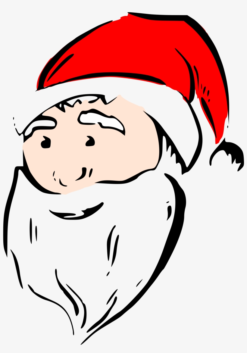 This Free Icons Png Design Of Santa Face, transparent png