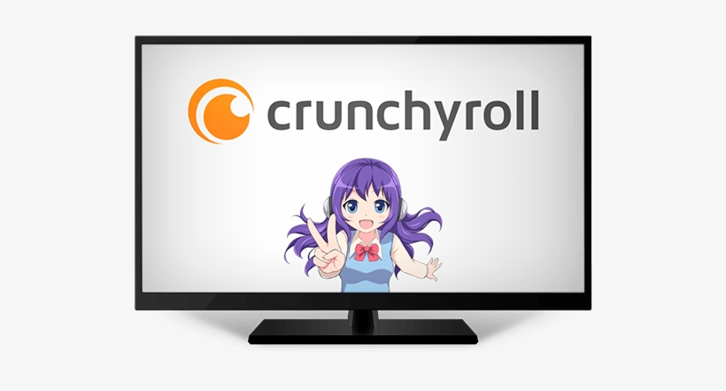 Watch Crunchyroll Anywhere With Strongvpn - Lcd Tv, transparent png