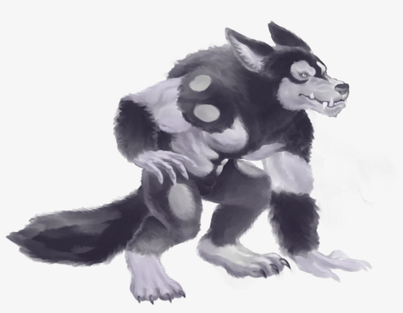 Transparent Werewolf Kobold - Death Spots Grimgar, transparent png