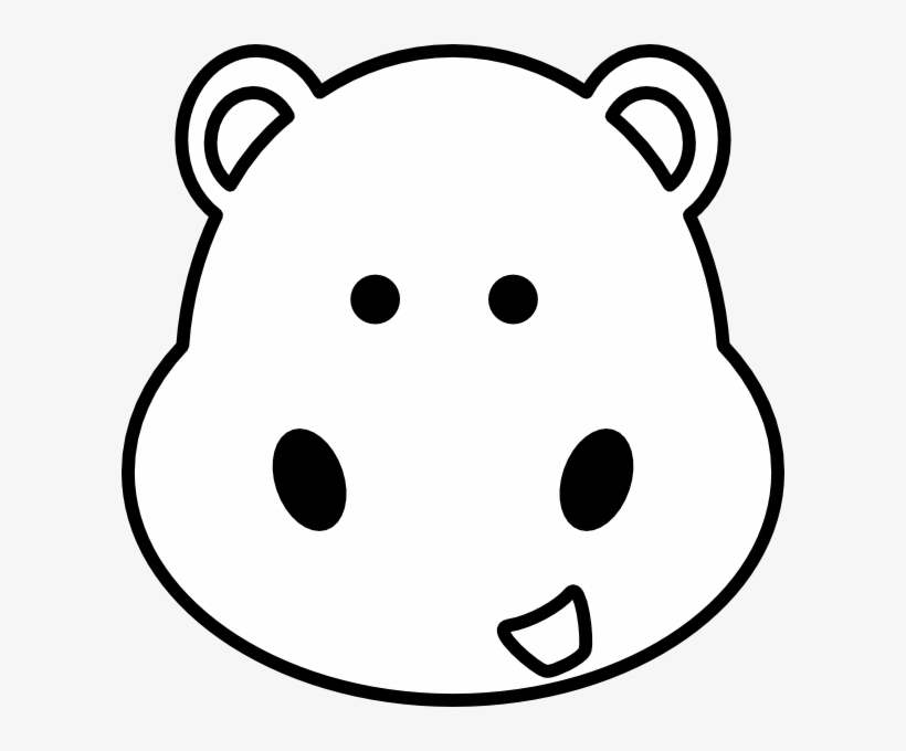 How To Set Use Hippo Head Svg Vector, transparent png