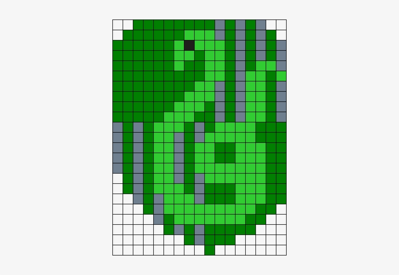 Slytherin Perler Beads 2025