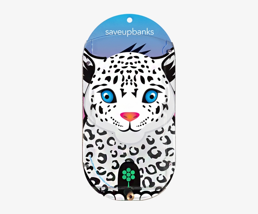 Snow Leopard Bank - Bank, transparent png