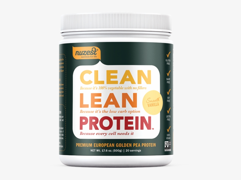 Nuzest Pea Protein Powder - Nuzest Clean Lean Protein, transparent png