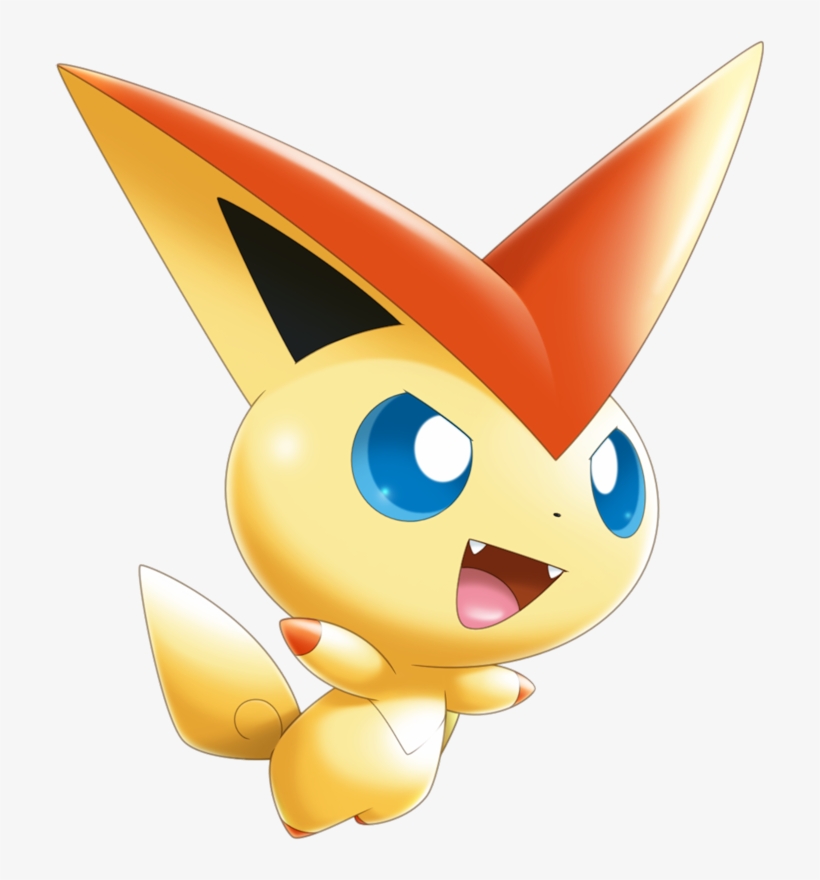 Pokemon Shiny-victini Is A Fictional Character Of Humans - Pokémon, transparent png