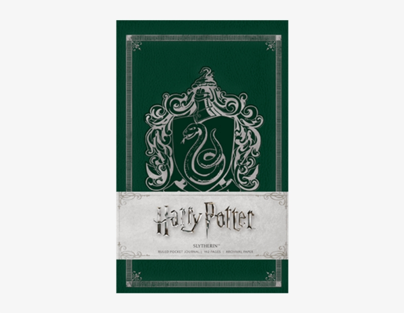 Harry Potter Slytherin Pocket Journal, transparent png