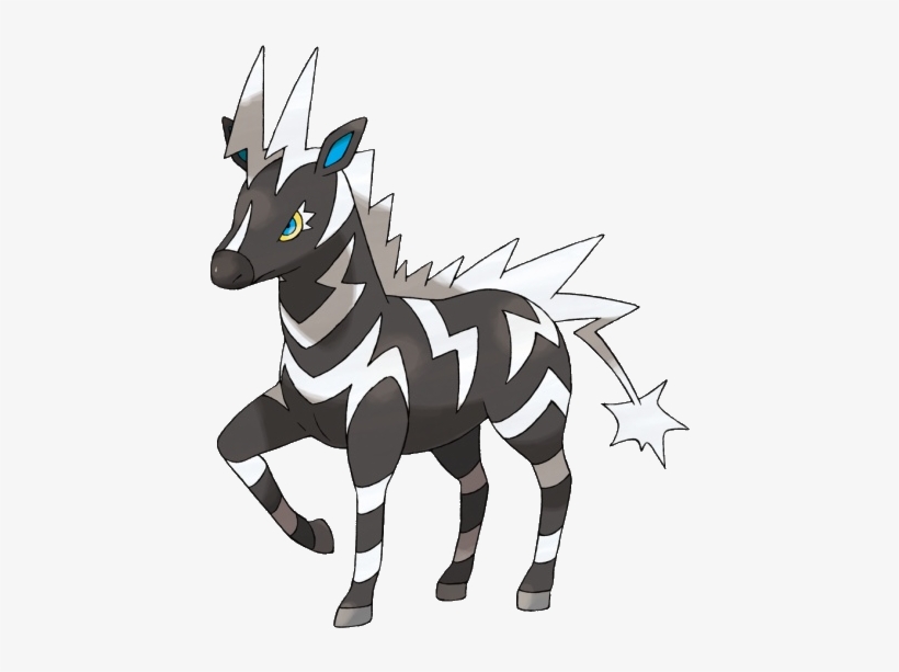28 Mar 2011 - Zebstrika Pokemon, transparent png