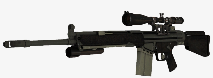 Photo - 4 Dead 2 Sniper Rifle, transparent png