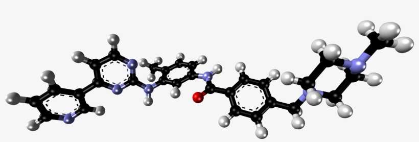 Imatinib Xtal 2007 Balls And Sticks - Important Biochemicals And Organic Compounds [book], transparent png